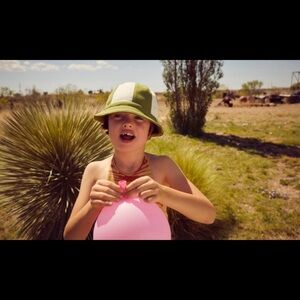 Misha & Puff Crochet Skating Dress in Garden Space Dye